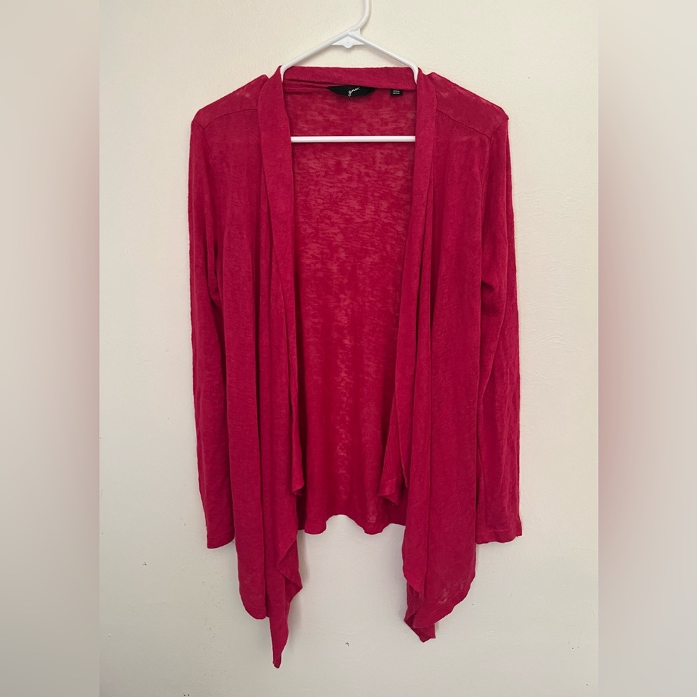 GNW Elegant Pink Women's Cardigan Sweater